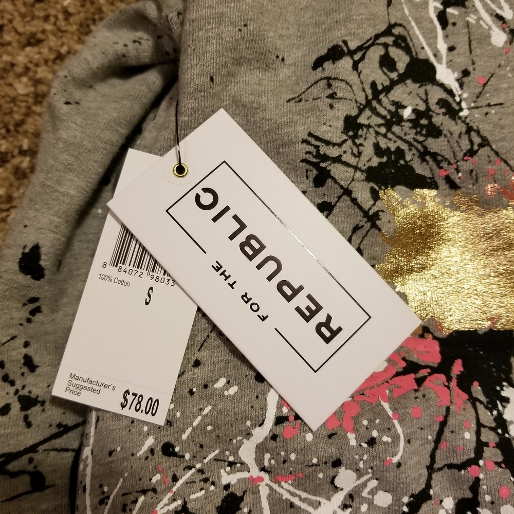 NWT For The Republic Sweatshirt - Picture 3 of 5